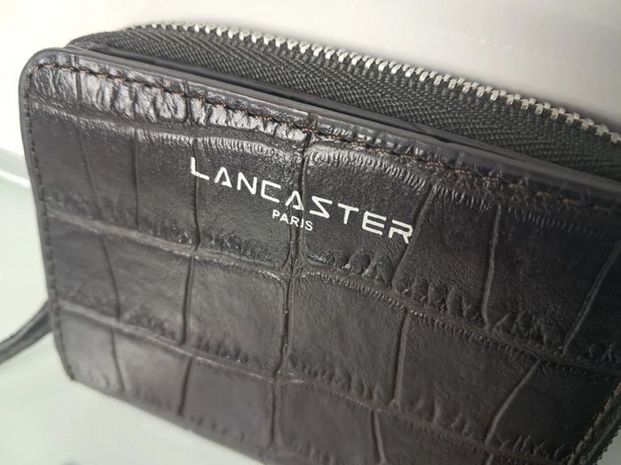 Lancaster portefeuille porte-monnaie en cuir neuf - photo numéro 3