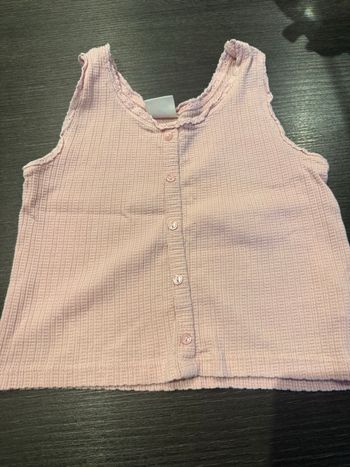 Débardeur rose Zara