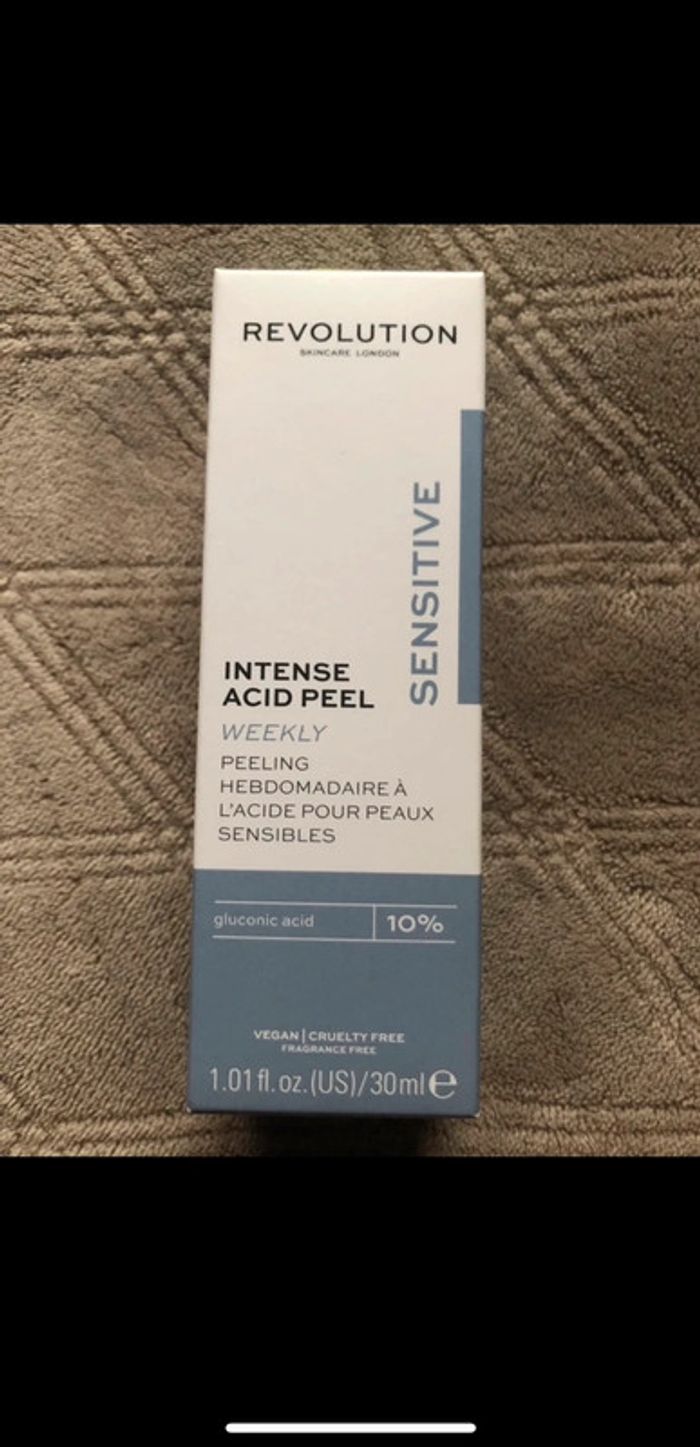 Peeling hebdomadaire peaux sensibles