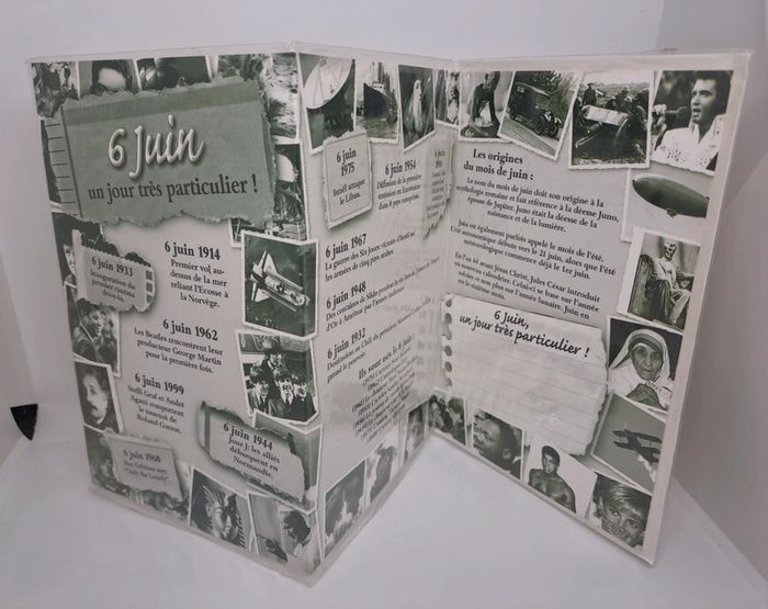 Carte postale avec son enveloppe.
11,5x17cm.
NEUVE.
6 juin - photo numéro 2