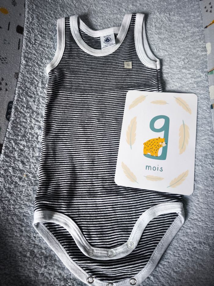 Lot de 3 bodys Petit Bateau - photo numéro 3