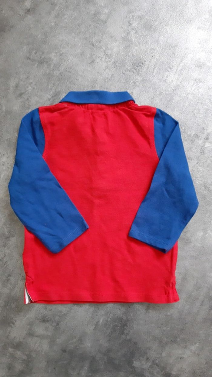 Polo manche longue garçon 100% coton - photo numéro 4