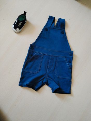 Salopette short 9 mois