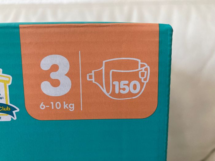 Pack XXL 150 Couches Pampers Baby Dry Taille 3 (6-10 kg) - photo numéro 4