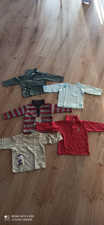 Lot de 5 pulls 18 mois