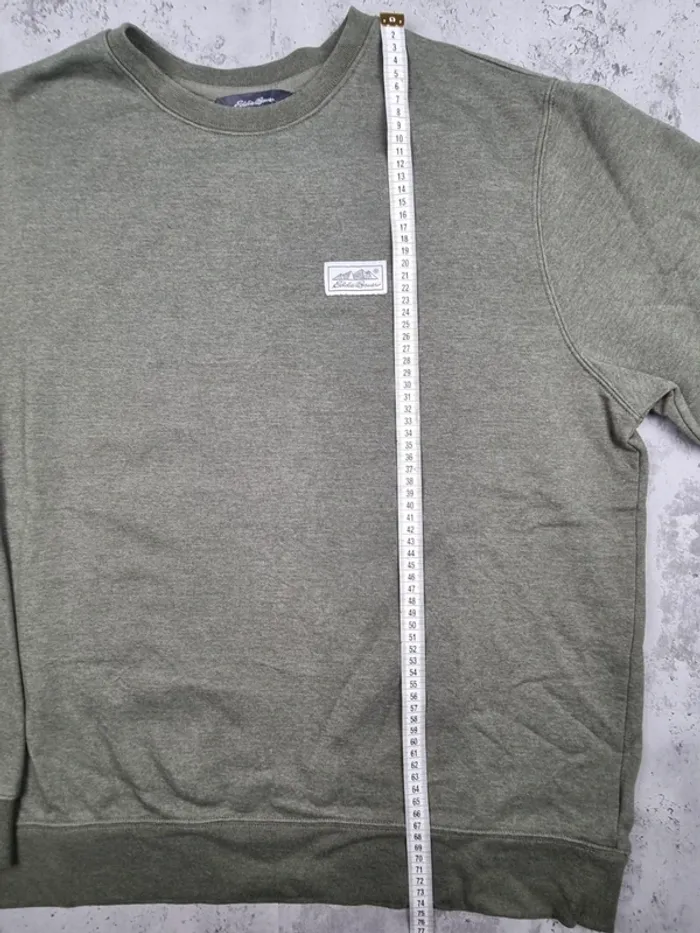 Sweat kaki Eddie Bauer – Taille XL Hommes (mesures en photos) - photo numéro 9