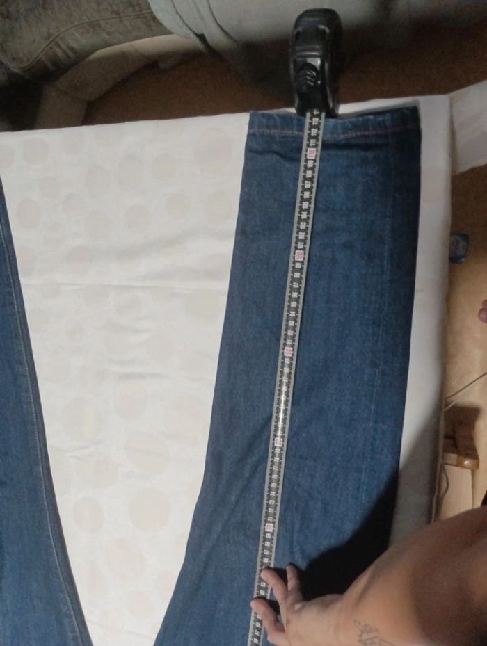 Pantalon jeans homme Tuffery made in France taille 50 coupe droite - photo numéro 11