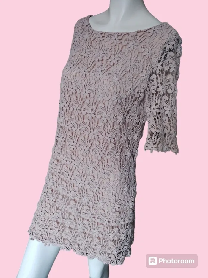 Robe dress dentelle lace chic été cérémonie