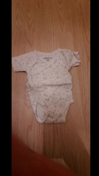 Lot de 2 bodys manche court