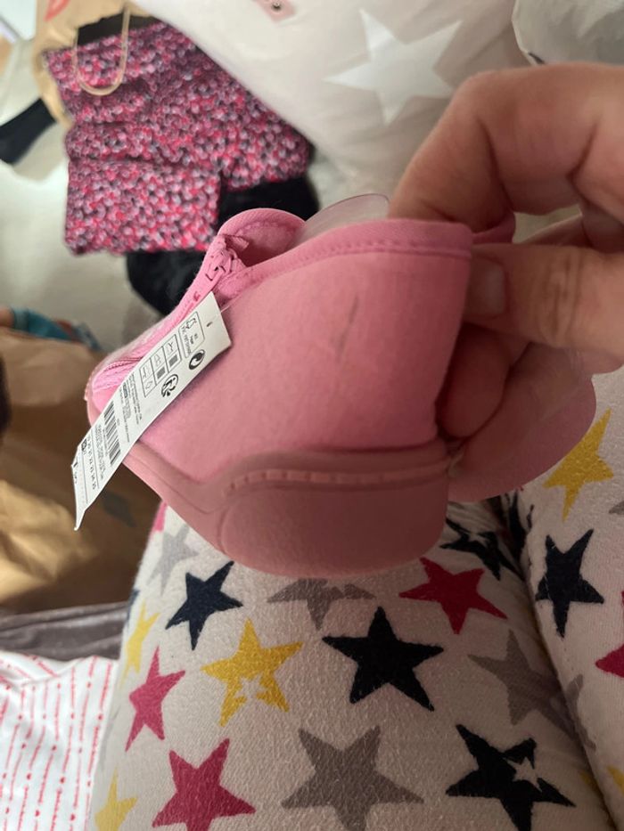 Chaussons fille 26/27 tex - photo numéro 3