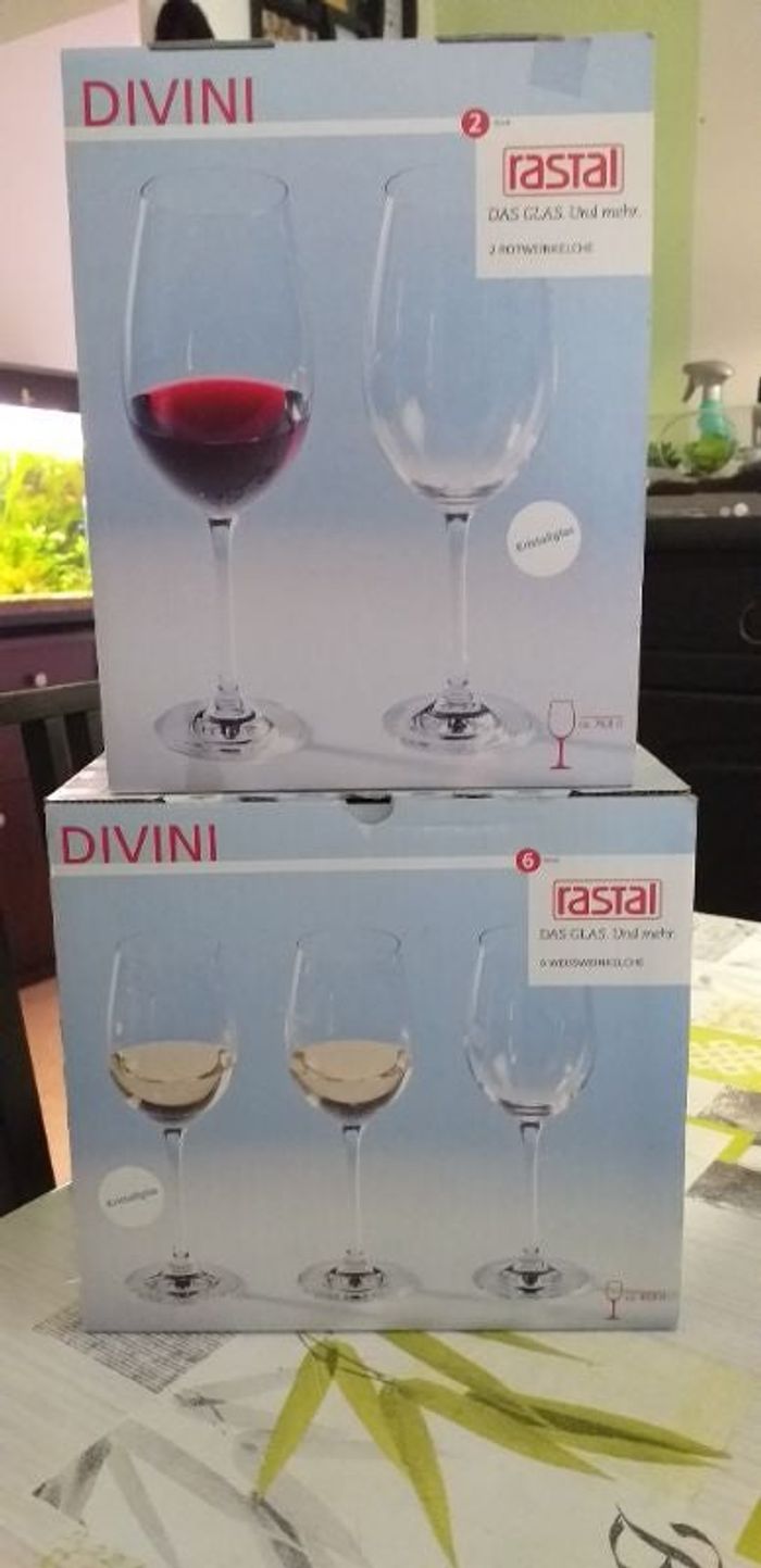 Lot de verres en cristal
