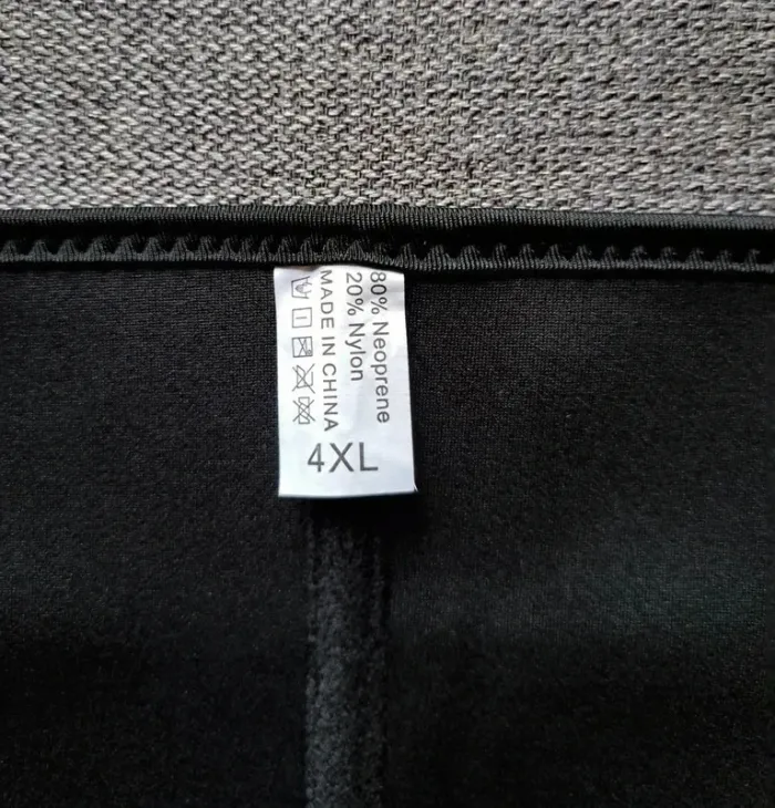 Corset de sport gris en 4XL - photo numéro 4
