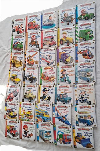 Lot livres p'tit garçon 