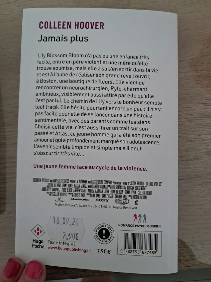 Livre jamais plus - photo numéro 5