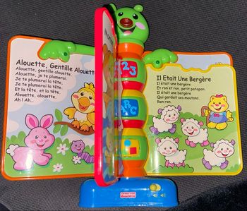 Livre d’éveil sonore Fisher Price