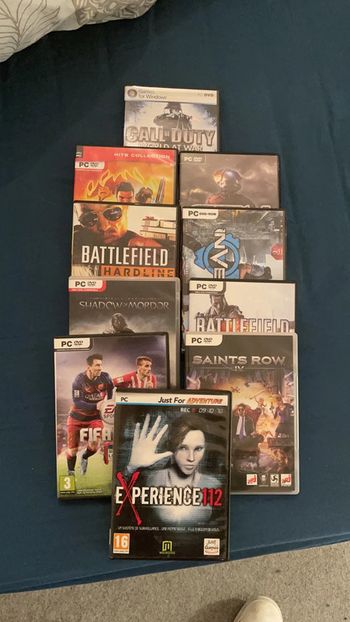 Lot de 10 jeux PC