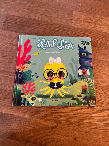 Livre Les Lalabulles Blou adore les bisous