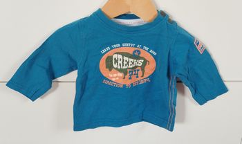 T-shirt ML garçon 6 mois creeks