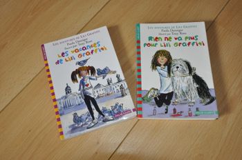 Lili Graffiti lot de 2 livres en très bon état