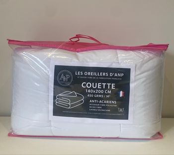 Les oreillers d’anp Couette 140x200 cm 🇫🇷 450 grammes