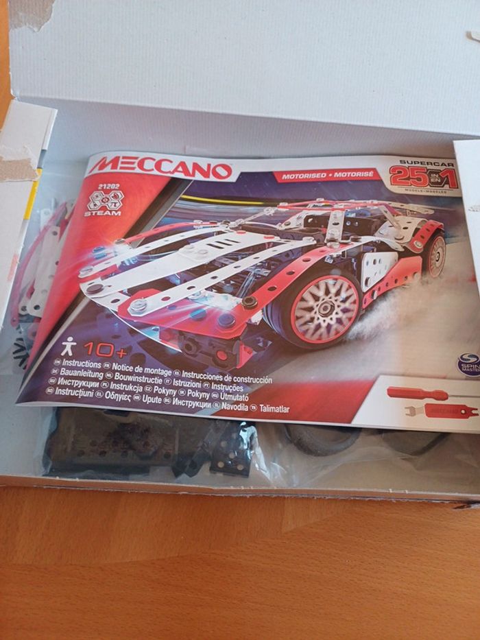 Meccano Supercar 25 in 1 - Niveau 3 - 21202 - photo numéro 6