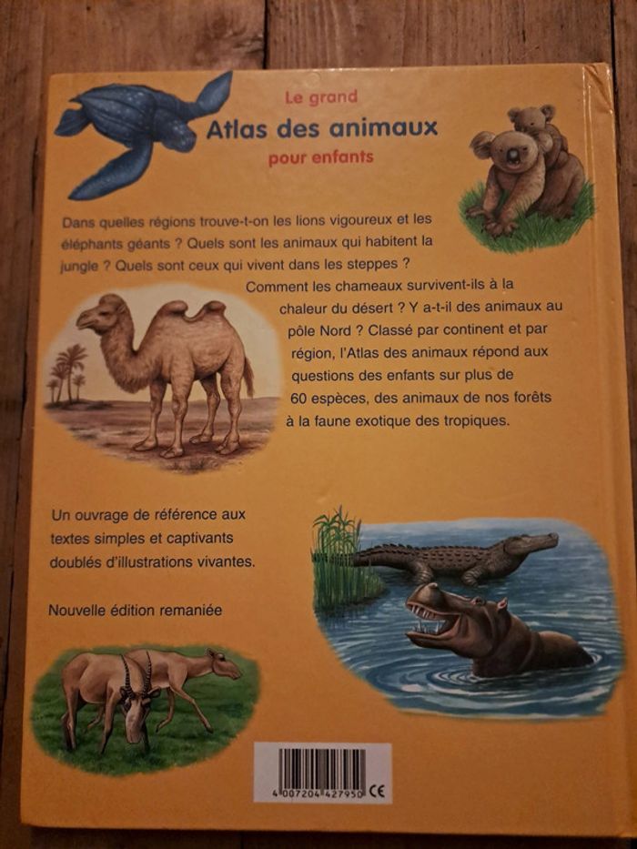 Le Grand Atlas des Animaux pour enfants - photo numéro 2