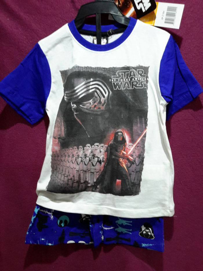 pyjama short garçon star wars disney