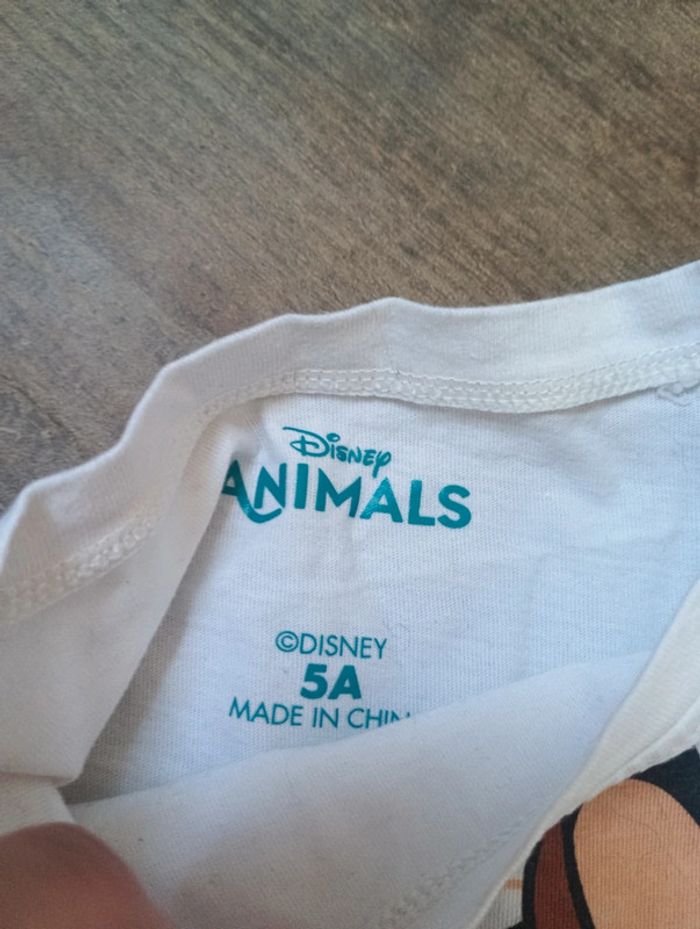 Tee shirt chemise manches longues Fille 5 ans Bambi Really ? Disney animals - photo numéro 2