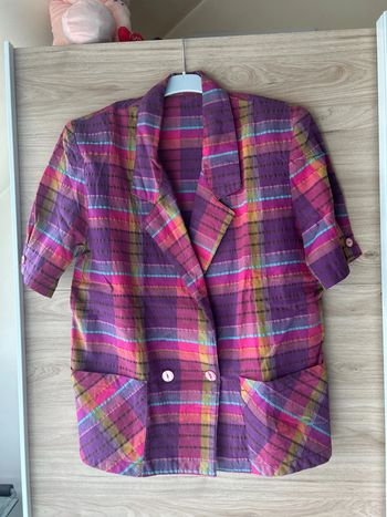 Tres jolieVeste à manches courtes vintage T42