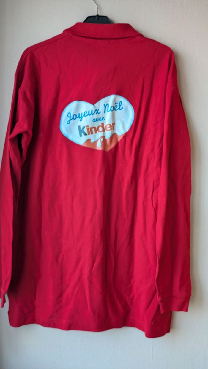 Tee-shirt manches longues KINDER édition NOEL - photo numéro 2