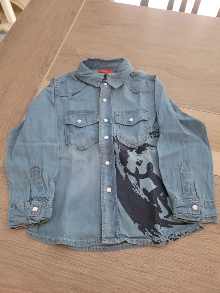 Chemise manches longues