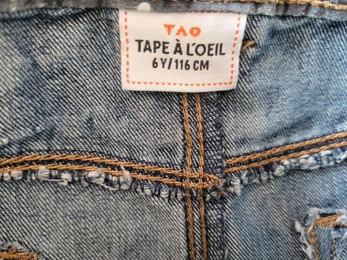 Jupe en jean TAO 6 ans - photo numéro 3