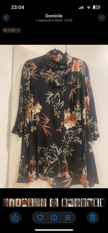 Chemise ample Zara M