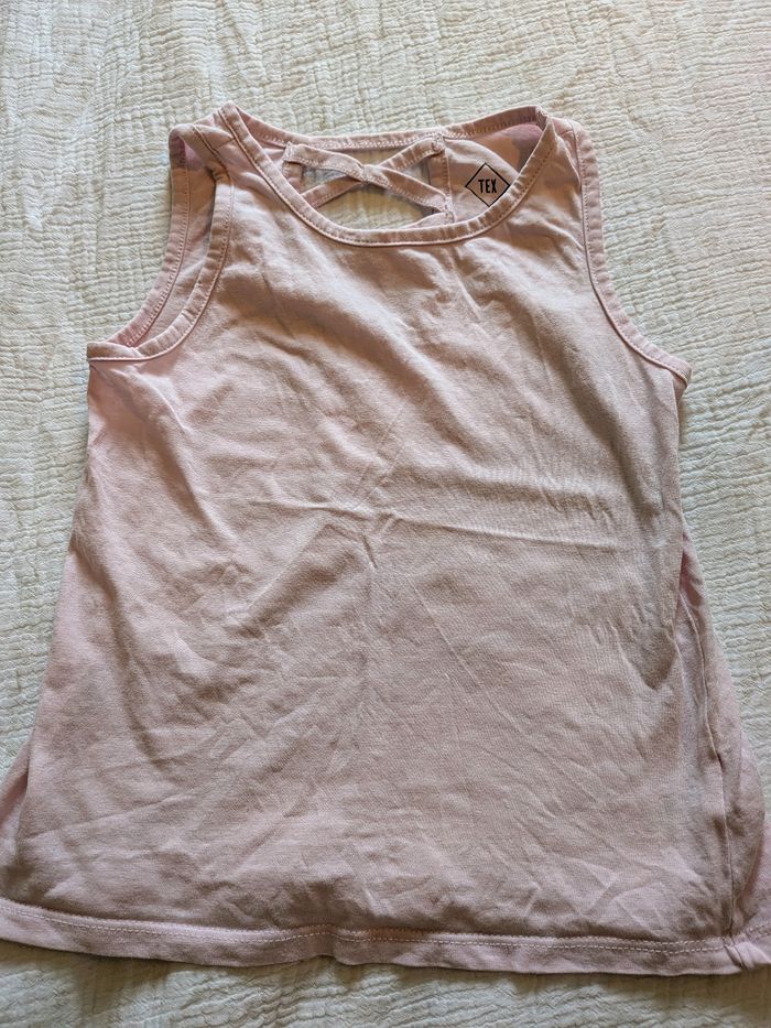 Débardeur rose poudré