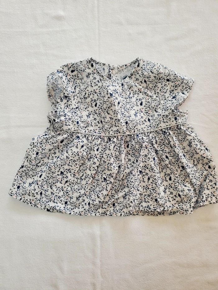 Tunique "Petit Bateau" 12mois - photo numéro 2