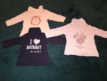 Col roulé bébé fille 6 mois