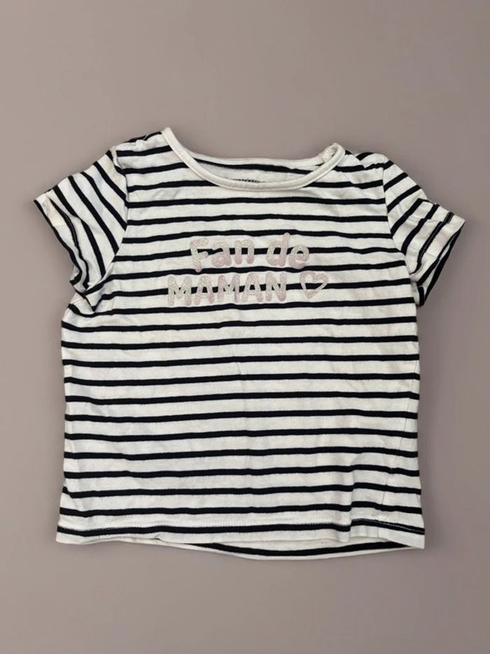 T-shirt marinière in extenso - photo numéro 2