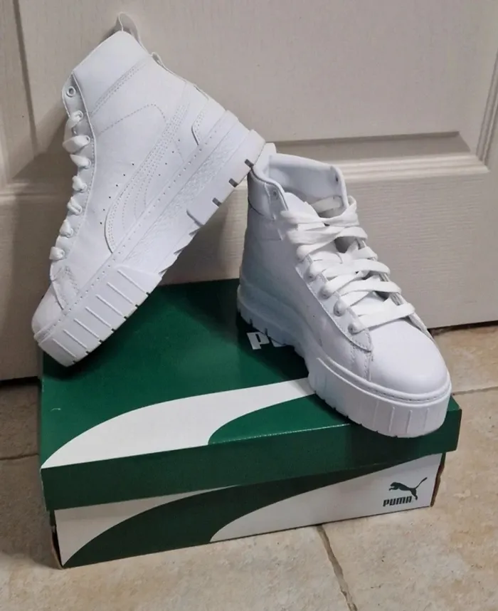 Baskets Puma Maze Mid blanche - photo numéro 8