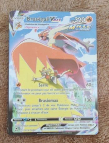 Carte pokémon braségali vmax