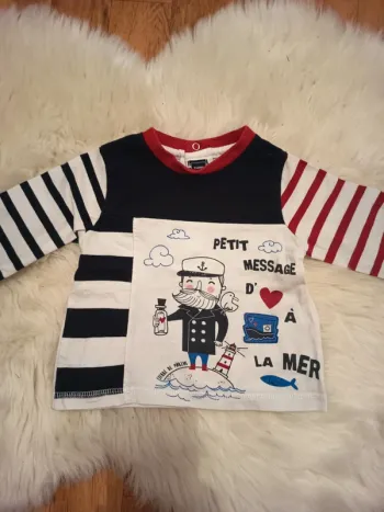Tee shirt manche longue 9 mois