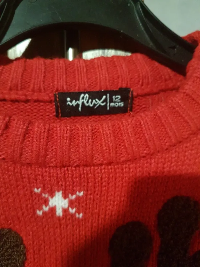 Pull de noël 12 mois  influx - photo numéro 2
