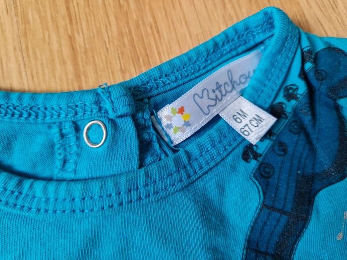 T-shirt 6 mois ML - photo numéro 2