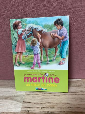 Livre je commence  à lire avec Martine 1