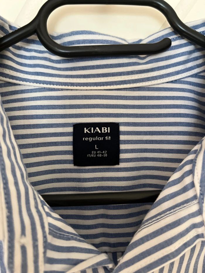Chemise à rayures Kiabi - photo numéro 2