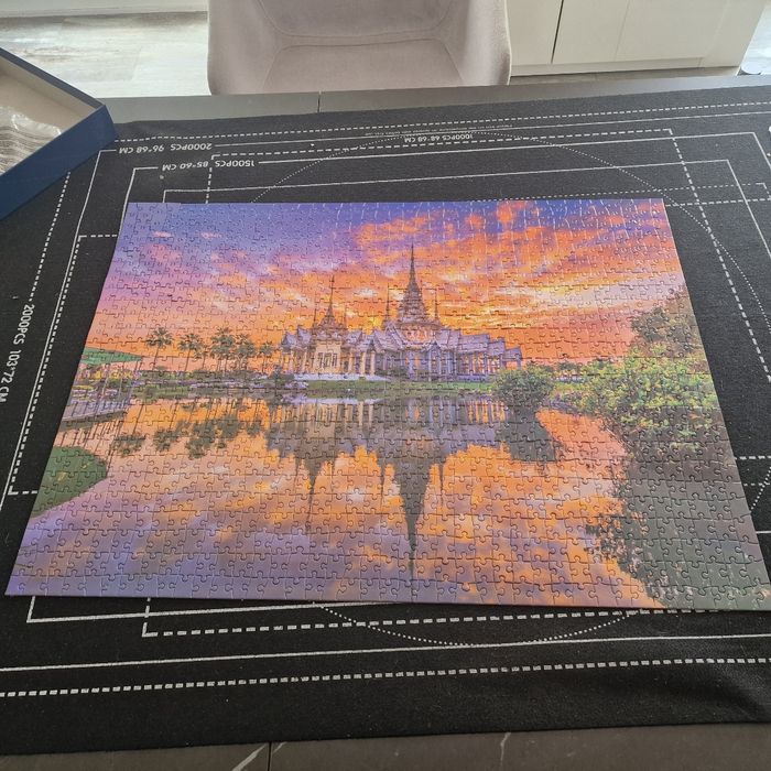 Puzzle 1000 pièces +tapis - photo numéro 4