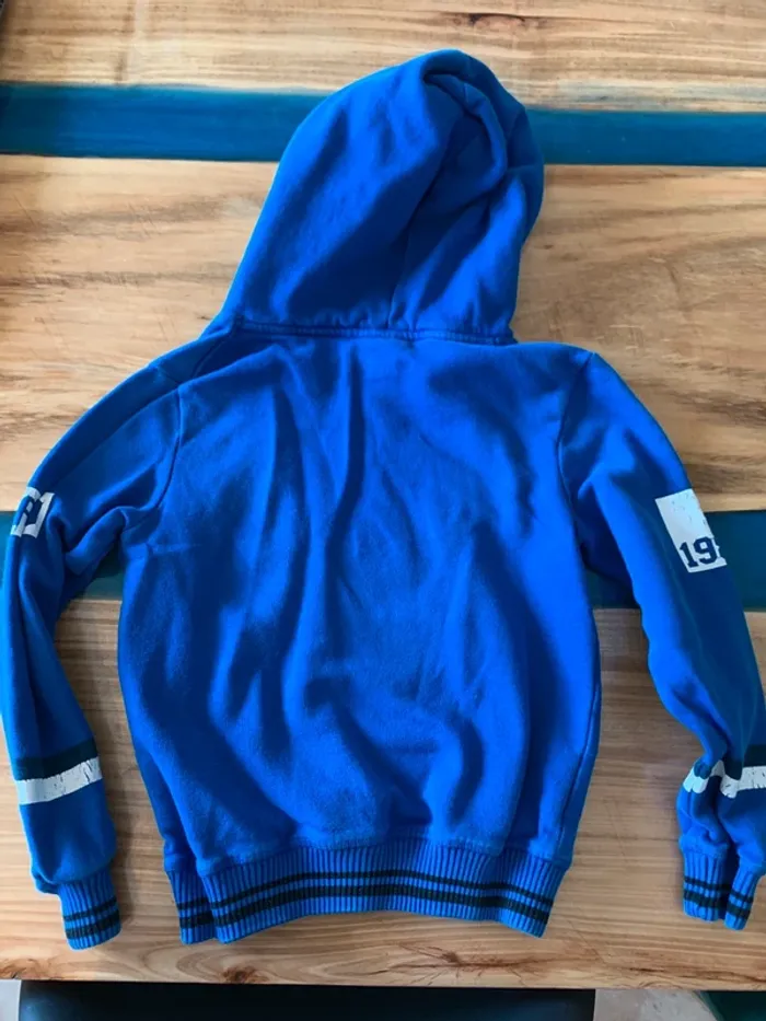 Pull avec capuche Suoer Mario taille 10 ans - photo numéro 8