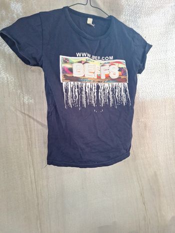 Tee shirt garçon marine