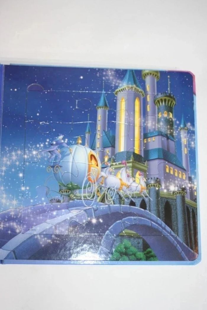 Mon Premier Livre Puzzle Cendrillon 5 Puzzles - photo numéro 4