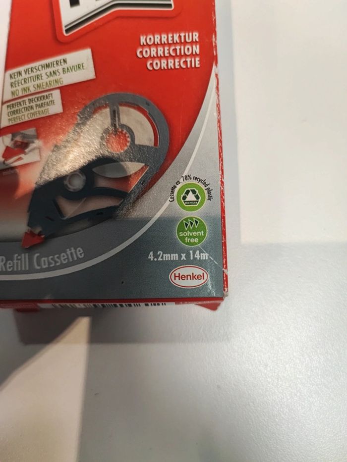 Cassette recharge roller pritt correction - photo numéro 3