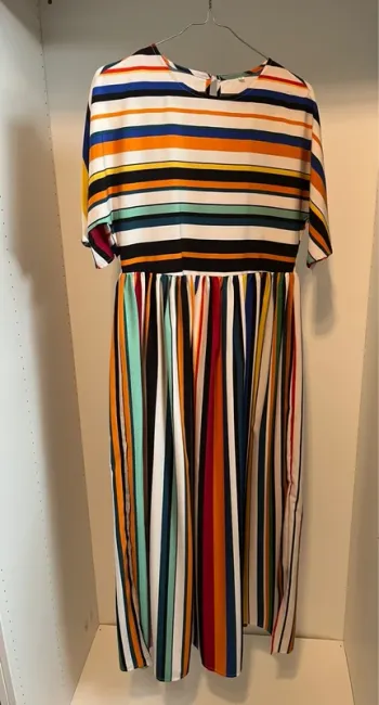 Robe midi fluide à rayures SHEIN Taille M